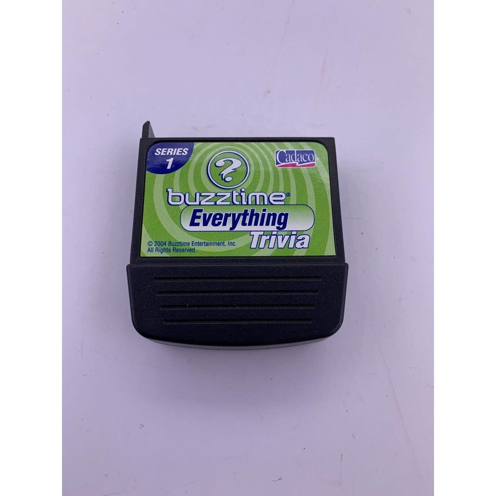 Buzztime Everything Trivia Card Game series 1